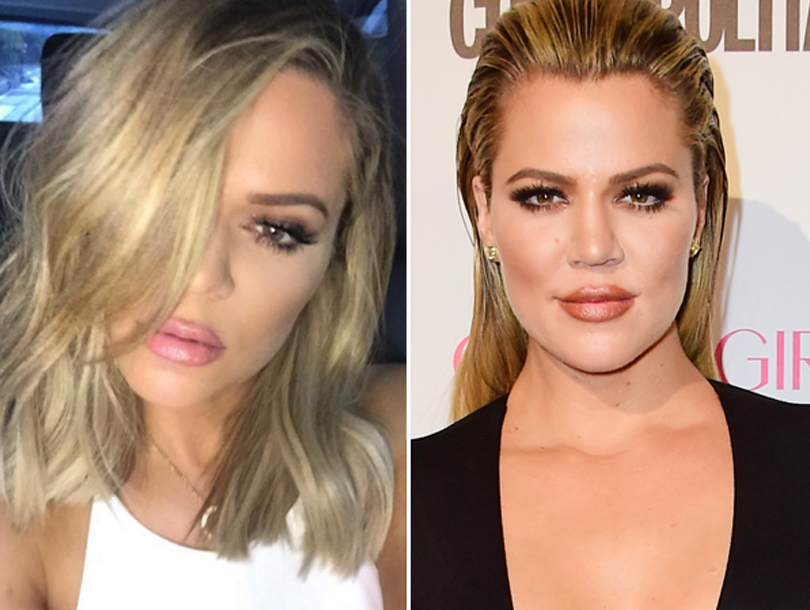 Khloe Kardashian Blonde Hair Bob Khloe Kardashian Hair Style Best Haircuts 2017 Platinum Blonde By
