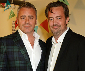"Friends" Reunion! Matt LeBlanc and Matthew Perry Catch Up in London