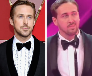 Ryan Gosling Lookalike Pulls Off Epic Prank on Live Awards Show (Video)