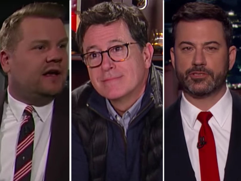 Kimmel, Corden and Colbert All Imagine 'A Day Without Women' to Varying Degrees of Hilarity (Video)