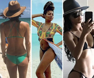 Bethenny Frankel, Taraji P Henson, and Naya Rivera Soak Up the Sun