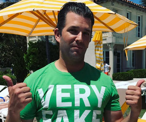 Donald Trump Jr.'s 'Very Fake News' T-Shirt Has Got Twitter's Panties in A Bunch