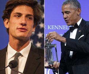 JFK's Only Grandson Honors Barack Obama with Courage Award