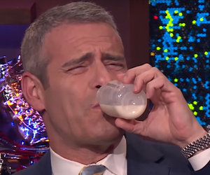 That Time Andy Cohen Drank Amber Tamblyn's Breast Milk Live on His Show