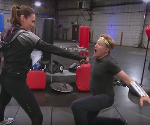 'Wonder Woman' Gal Gadot Beats the Crap Out of Conan O'Brien