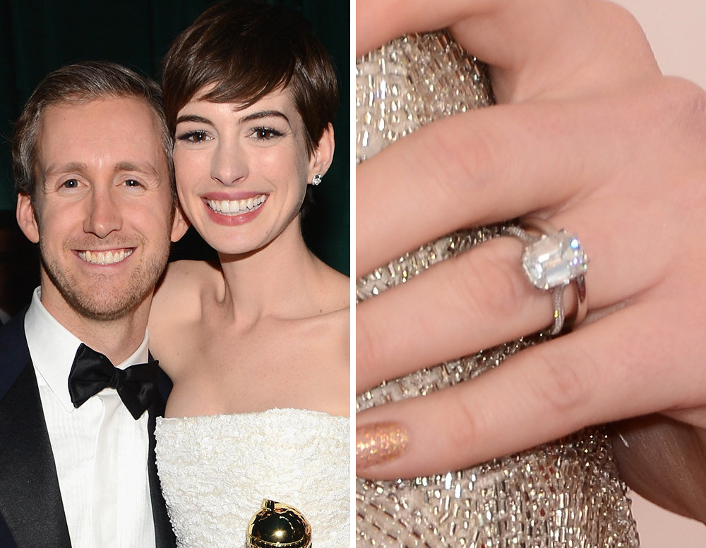 Anne Hathaway Wedding Ring 2017 03 Hathaway Enemeng Ring Anne Celebrity Wedding Enement Bling Toofab Com