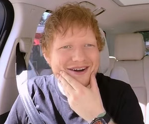 Sheeran, Corden Sing and Stuff Faces With Candy in 'Carpool Karaoke'