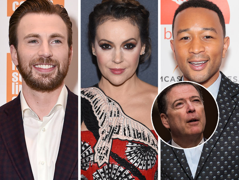 The Good, the Bad and the Funny -- What Celebrities Are Tweeting About James Comey's Testimony