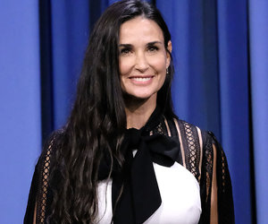 Demi Moore Is Missing Her Two Front Teeth