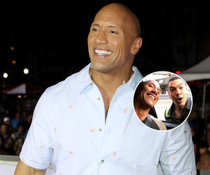 The Rock Holds Up Traffic to Take Photo With Fan: 'You're Gonna Get Hit'