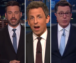 Late-Night Stars Blast Republicans for Secretive Health Care Plan