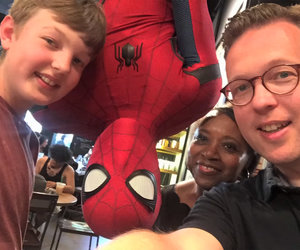 Spider-Man Surprises Starbucks Customers in Elaborate Prank