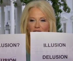 Kellyanne Conway's 'Hannity' Stunt Turns Into Twitter Meme Field Day
