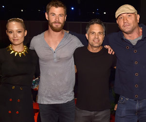 Guardians of the Galaxy, Thor and Hulk Hang In Anaheim