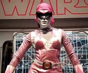 Lupita Nyong'o Undercover as the Pink Ranger at Comic-Con Is Pure Joy