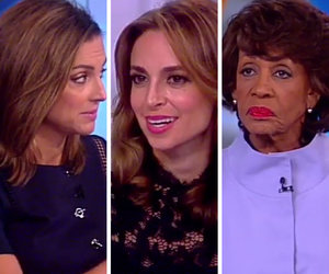 Maxine Waters Battles Conservative 'View' Co-Hosts Over White House Leaks