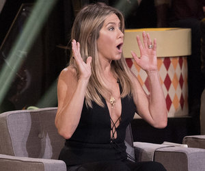 Jennifer Aniston Narrowly Avoids Painful 'Gong Show' Blooper
