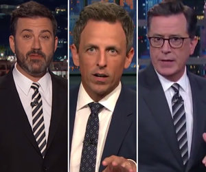'Crazy,' 'Unhinged': Late-Night Pummels Trump Over Charlottesville Presser