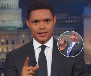 Trevor Noah Thinks Melania Blew Her 'Chance to Escape' During Solar Eclipse