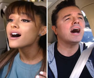 Grande and MacFarlane's 'Little Shop of Horrors' Duet Is 'Carpool Karaoke' Magic