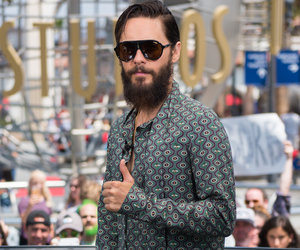 It's Thumbs Up from a Grizzly Jared Leto at Universal Studios