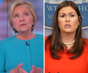 Clinton Fires Back at Sarah Huckabee Sanders for Calling Her Book 'Sad,'…