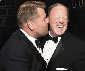 Corden 'Canceled' for Kissing Spicer at the Emmys: Savage Twitter Reactions