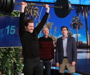 Jake Gyllenhaal Tosses Keg, Flips Tire to Win $10,000 for Amputee Charity