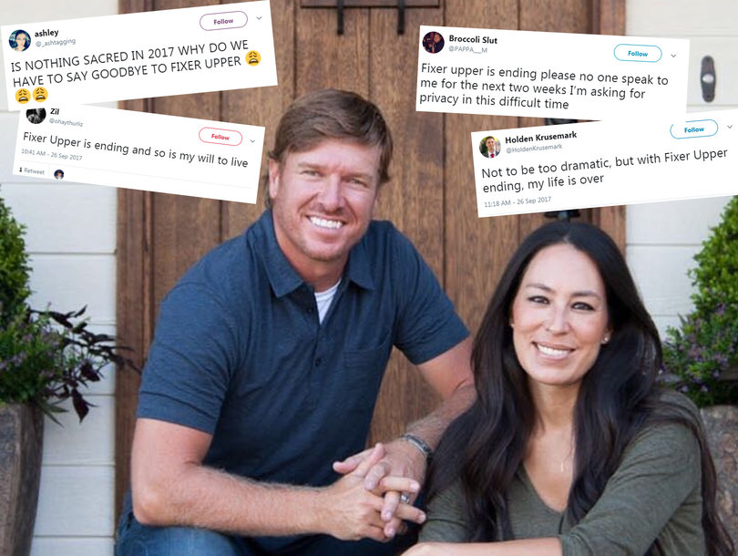 'Fixer Upper' Fans Are Having Emotional Breakdowns on Twitter Over Cancellation