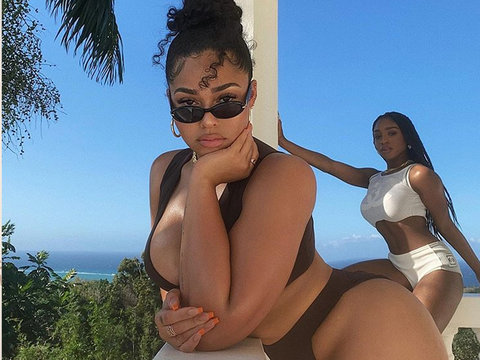 Jordyn Woods Shows Off Her Insane Bikini Bod While on Vacay in Jamaica, Wustoo